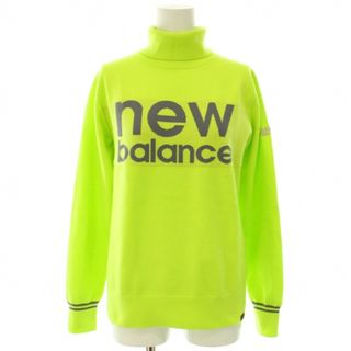 ニューバランス(New Balance)のニューバランス タートルネックニットプルオーバー 長袖 蓄熱保温 1蛍光イエロー(ニット/セーター)