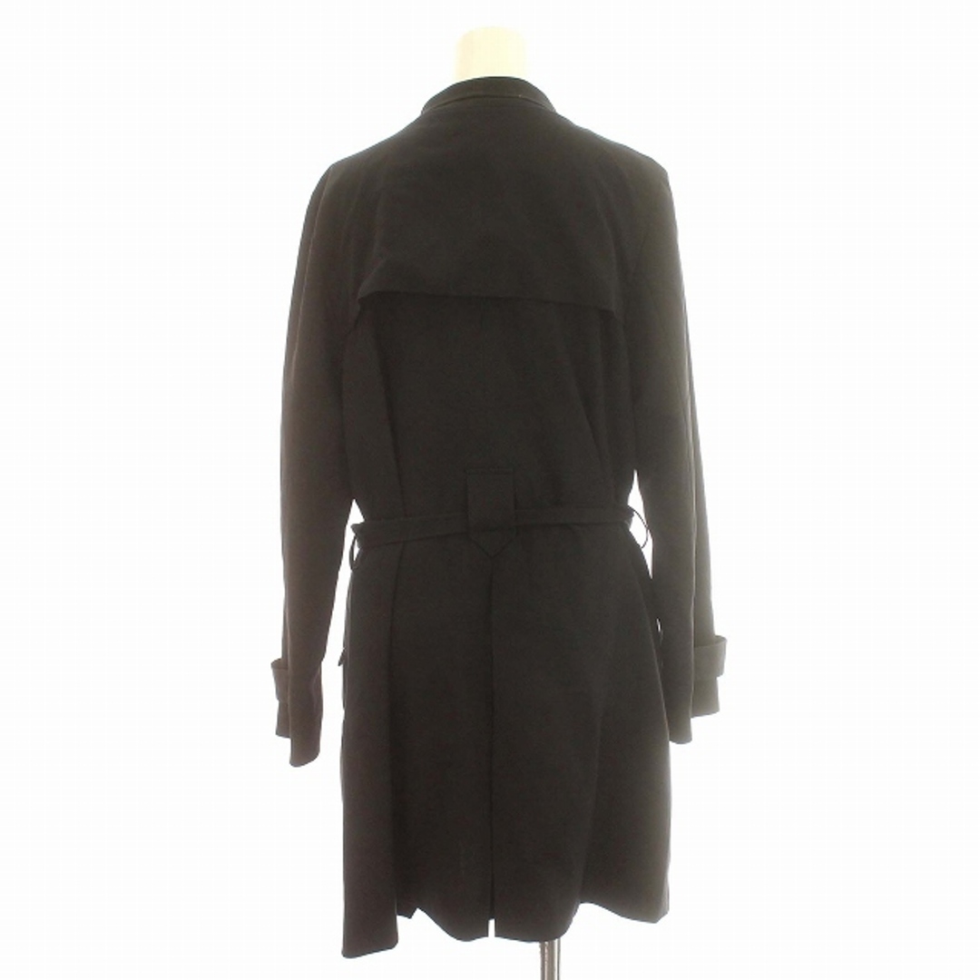 ティビ tibi トレンチコート 薄手 コート 2 M 黒 ブラック レディースのジャケット/アウター(トレンチコート)の商品写真