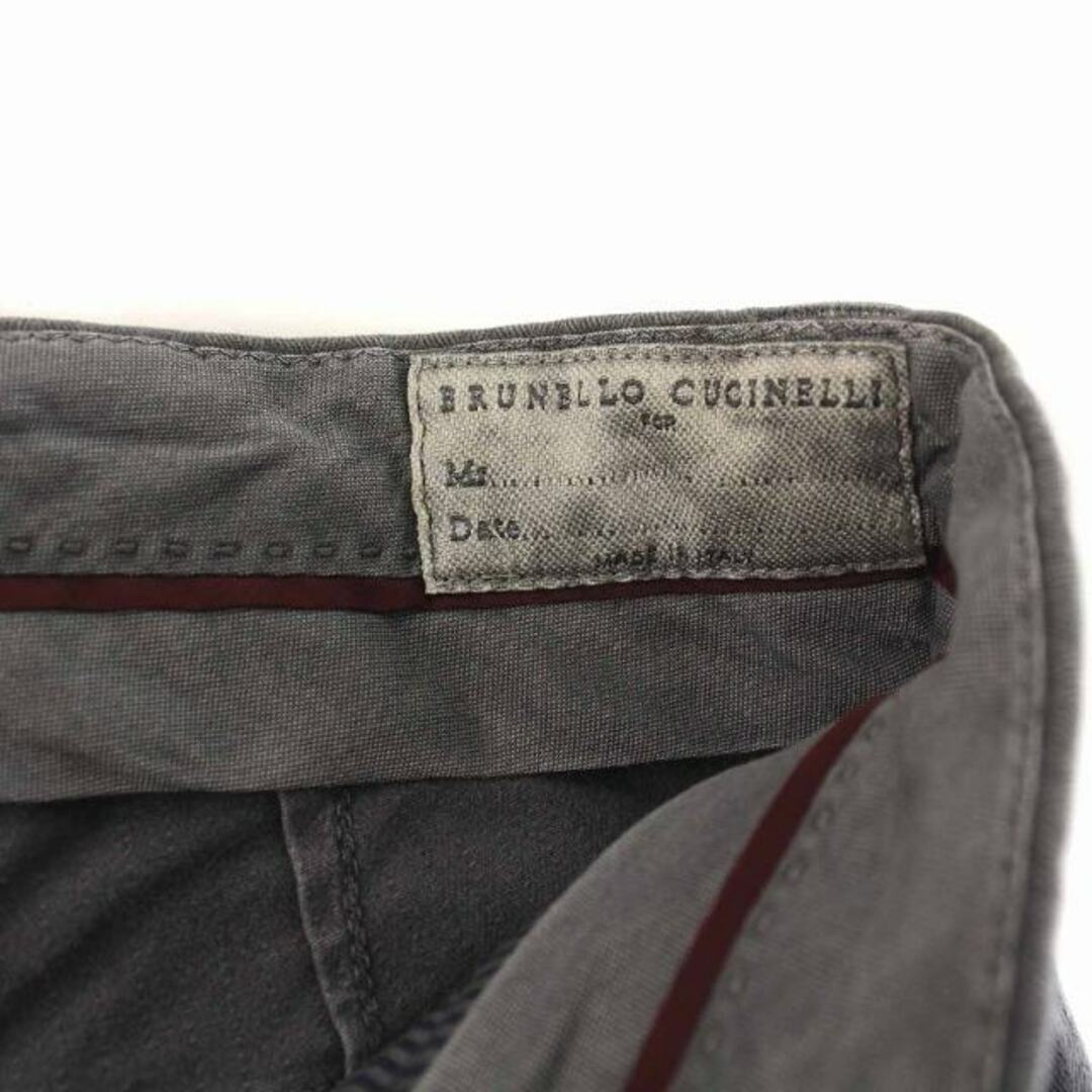 BRUNELLO CUCINELLI(ブルネロクチネリ)のBRUNELLO CUCINELLI パンツ スラックス 50 グレー メンズのパンツ(スラックス)の商品写真