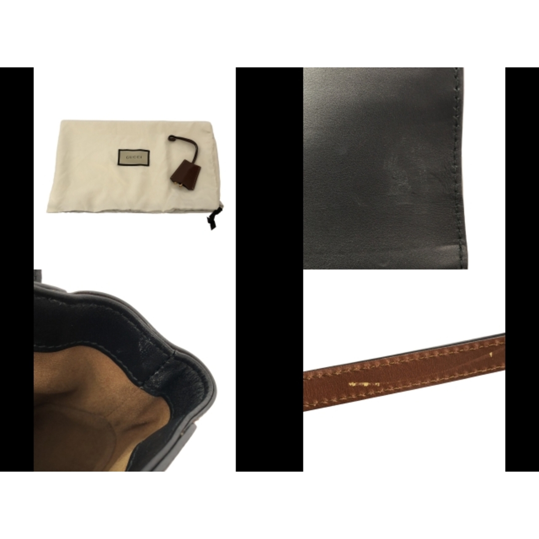 Gucci(グッチ)のGUCCI(グッチ) リュックサック パドロック/GGスプリーム 498194 黒×ブラウン×マルチ PVC(塩化ビニール)×レザー×金属素材 レディースのバッグ(リュック/バックパック)の商品写真