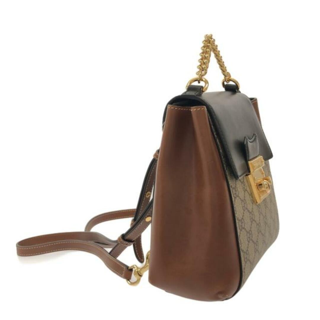 Gucci - GUCCI(グッチ) リュックサック パドロック/GGスプリーム Gucci - GUCCI(グッチ) リュックサック パドロック/GGスプリーム