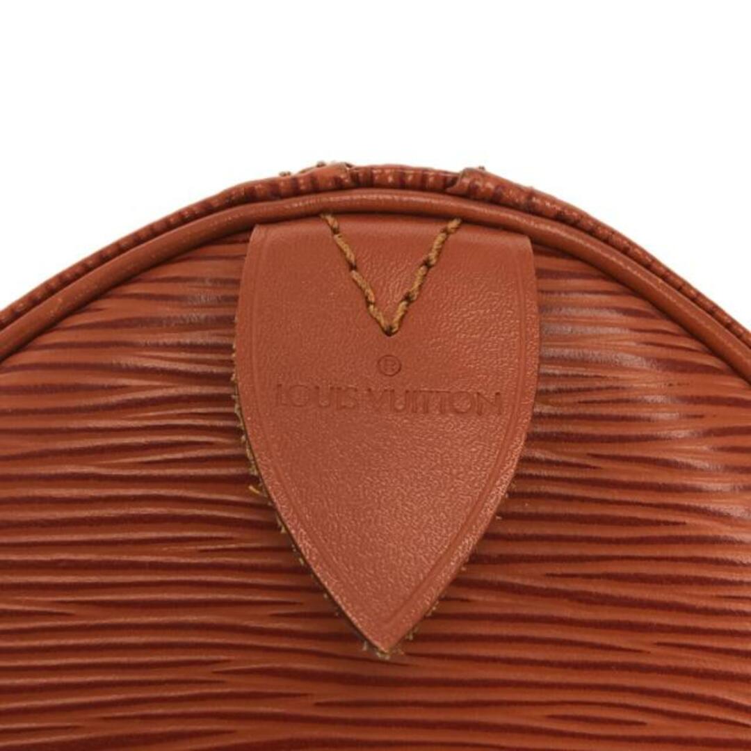 LOUIS VUITTON(ルイヴィトン)のLOUIS VUITTON(ルイヴィトン) ハンドバッグ エピ スピーディ30 M43003 ケニアブラウン レザー（LVロゴの刻印入り） レディースのバッグ(ハンドバッグ)の商品写真