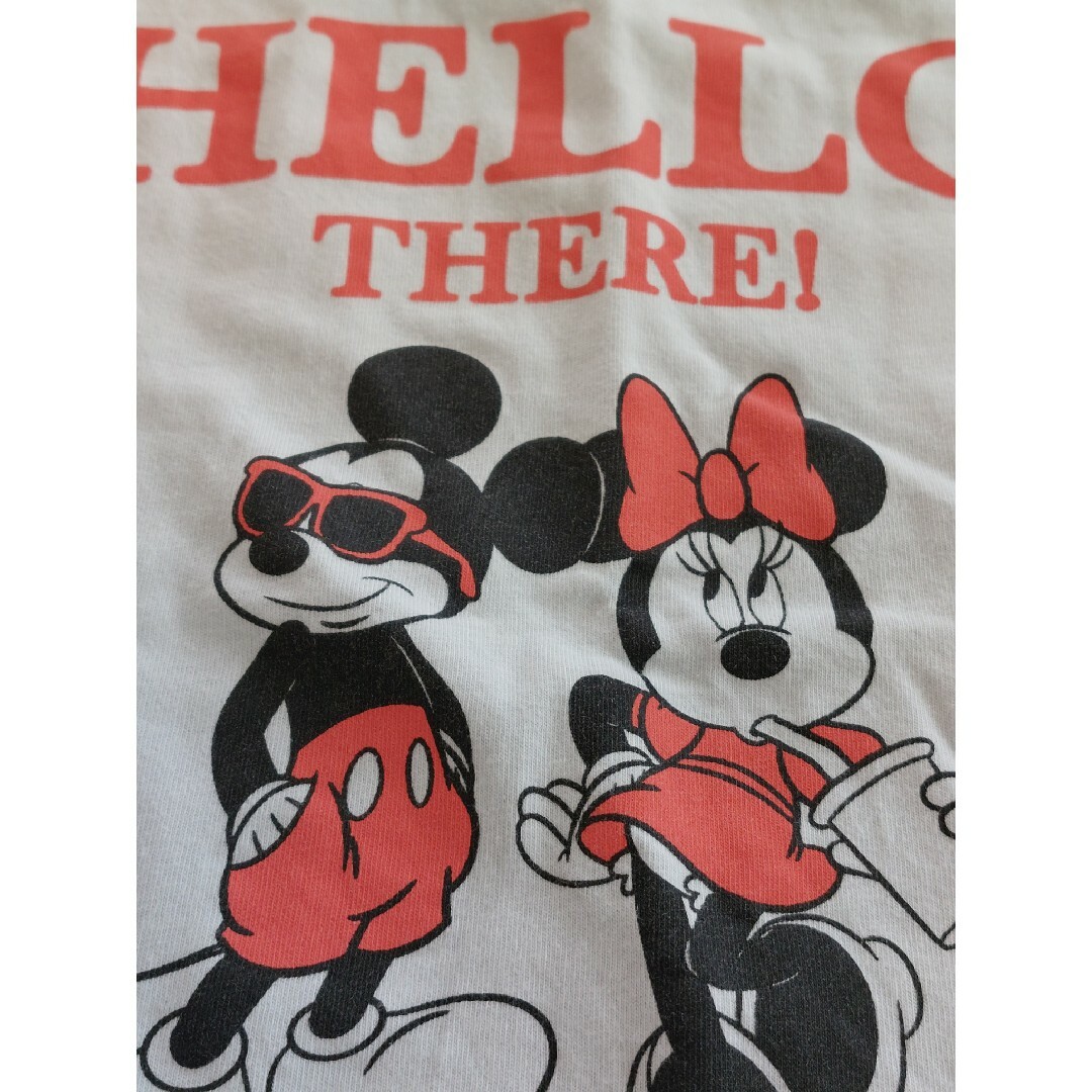 しまむら(シマムラ)のTシャツ2枚セット　110 Mickey Mouse　しまむら　値下げ中 キッズ/ベビー/マタニティのキッズ服男の子用(90cm~)(Tシャツ/カットソー)の商品写真