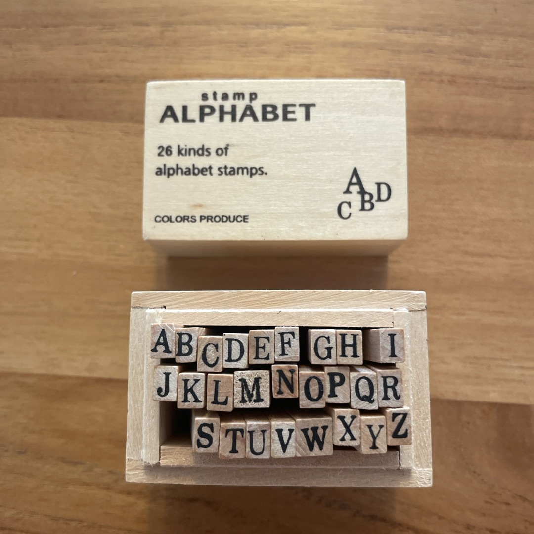 ALPHABET STAMP エンタメ/ホビーのアート用品(その他)の商品写真