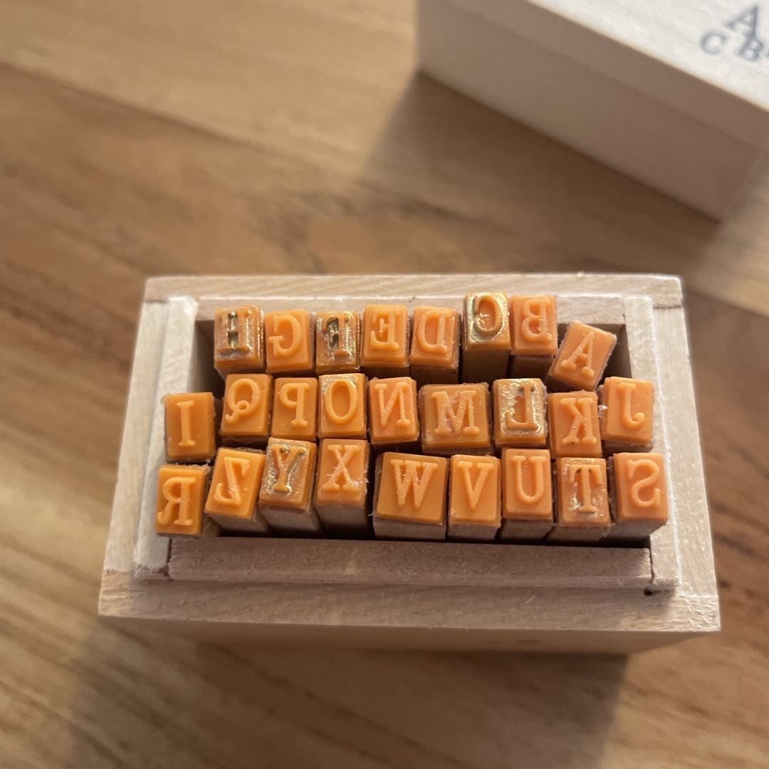 ALPHABET STAMP エンタメ/ホビーのアート用品(その他)の商品写真