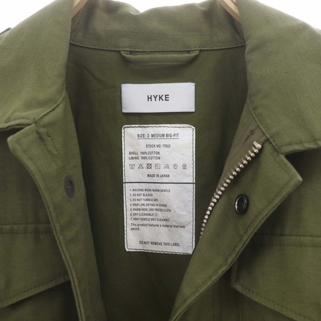 HYKE(ハイク)のハイク M-51 TYPE FIELD BIG FIT ミリタリージャケット レディースのジャケット/アウター(その他)の商品写真