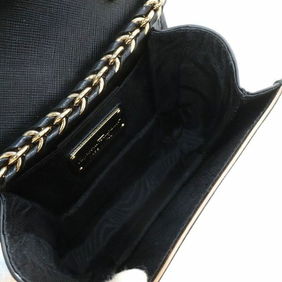 Salvatore Ferragamo(サルヴァトーレフェラガモ)のサルヴァトーレフェラガモ ヴァラリボン ミニショルダーバッグ 黒 レディースのバッグ(ショルダーバッグ)の商品写真
