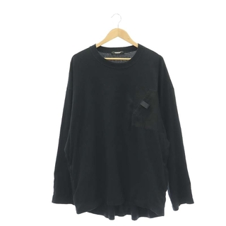 アンダーカバー(UNDERCOVER)のアンダーカバー ロングスリーブTシャツ 長袖 3 黒 UC2B4803(Tシャツ/カットソー(七分/長袖))