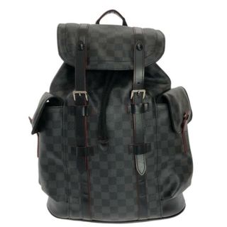 ルイヴィトン(LOUIS VUITTON)のLOUIS VUITTON(ルイヴィトン) リュックサック ダミエグラフィット クリストファーPM N41575 ダミエグラフィット×ルージュ ダミエ・グラフィット キャンバス(リュック/バックパック)