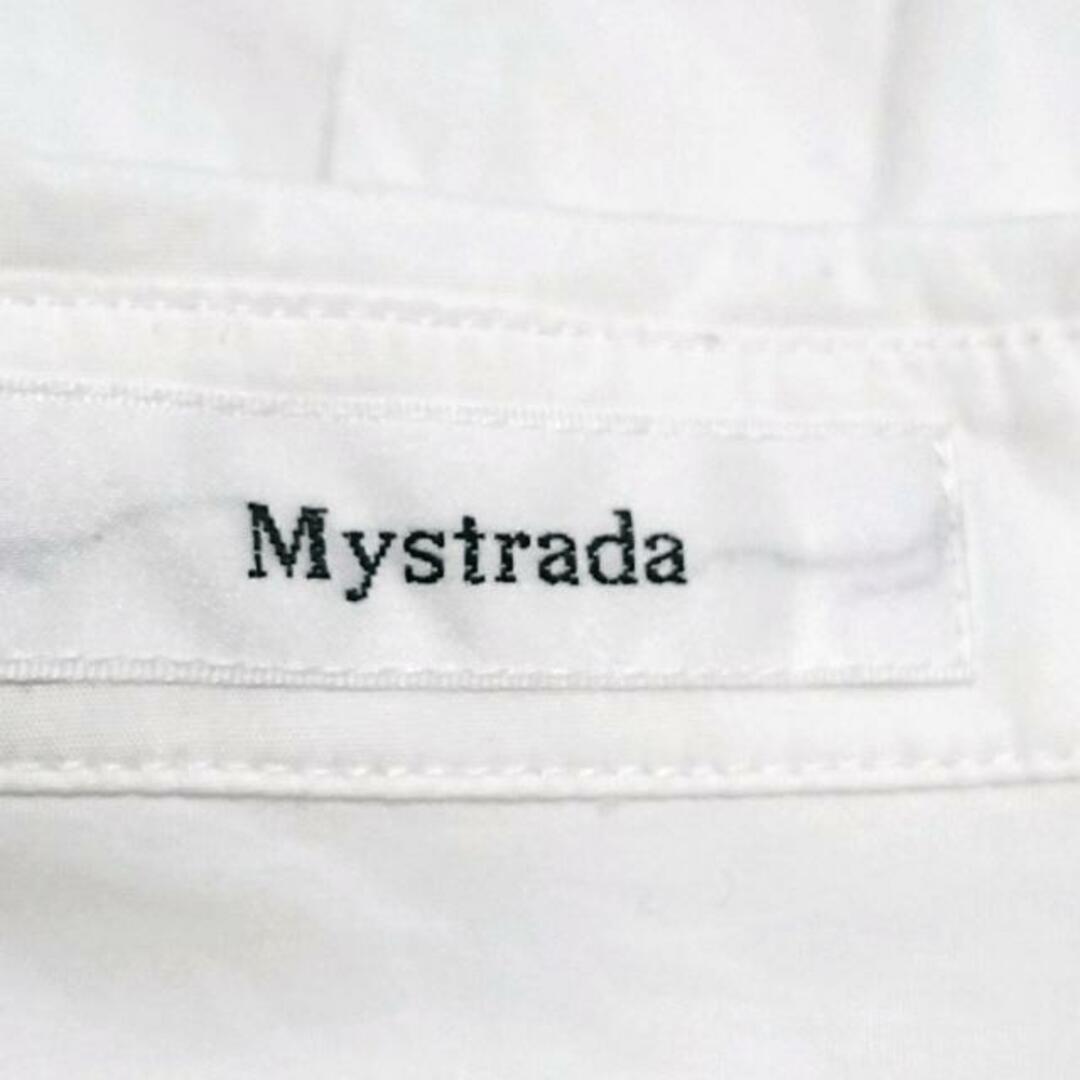 Mystrada(マイストラーダ)のMystrada(マイストラーダ) 長袖シャツブラウス サイズF レディース - 白 レディースのトップス(シャツ/ブラウス(長袖/七分))の商品写真