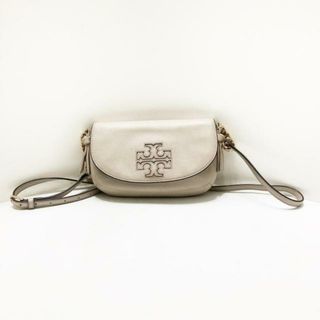 トリーバーチ(Tory Burch)のTORY BURCH(トリーバーチ) ショルダーバッグ - ベージュ 斜めがけ レザー(ショルダーバッグ)