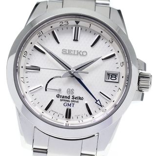 セイコー(SEIKO)のセイコー SEIKO SBGE009/9R66-0AE0 グランドセイコー GMT パワーリザーブ スプリングドライブ メンズ _813902(腕時計(アナログ))