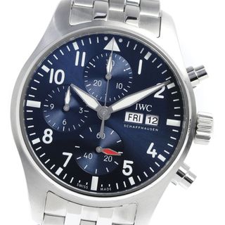 インターナショナルウォッチカンパニー(IWC)のIWC IWC SCHAFFHAUSEN IW388102 パイロットウォッチ クロノグラフ 41 デイデイト 自動巻き メンズ 美品 _769716(腕時計(アナログ))