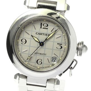 カルティエ(Cartier)の訳あり カルティエ CARTIER W31023M7 パシャC デイト 自動巻き ボーイズ _810808(腕時計(アナログ))