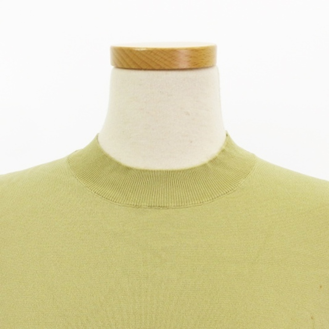 FRAY I.D(フレイアイディー)のフレイアイディー サテン コンビ ニット セーター ノースリーブ 緑 F レディースのトップス(ニット/セーター)の商品写真