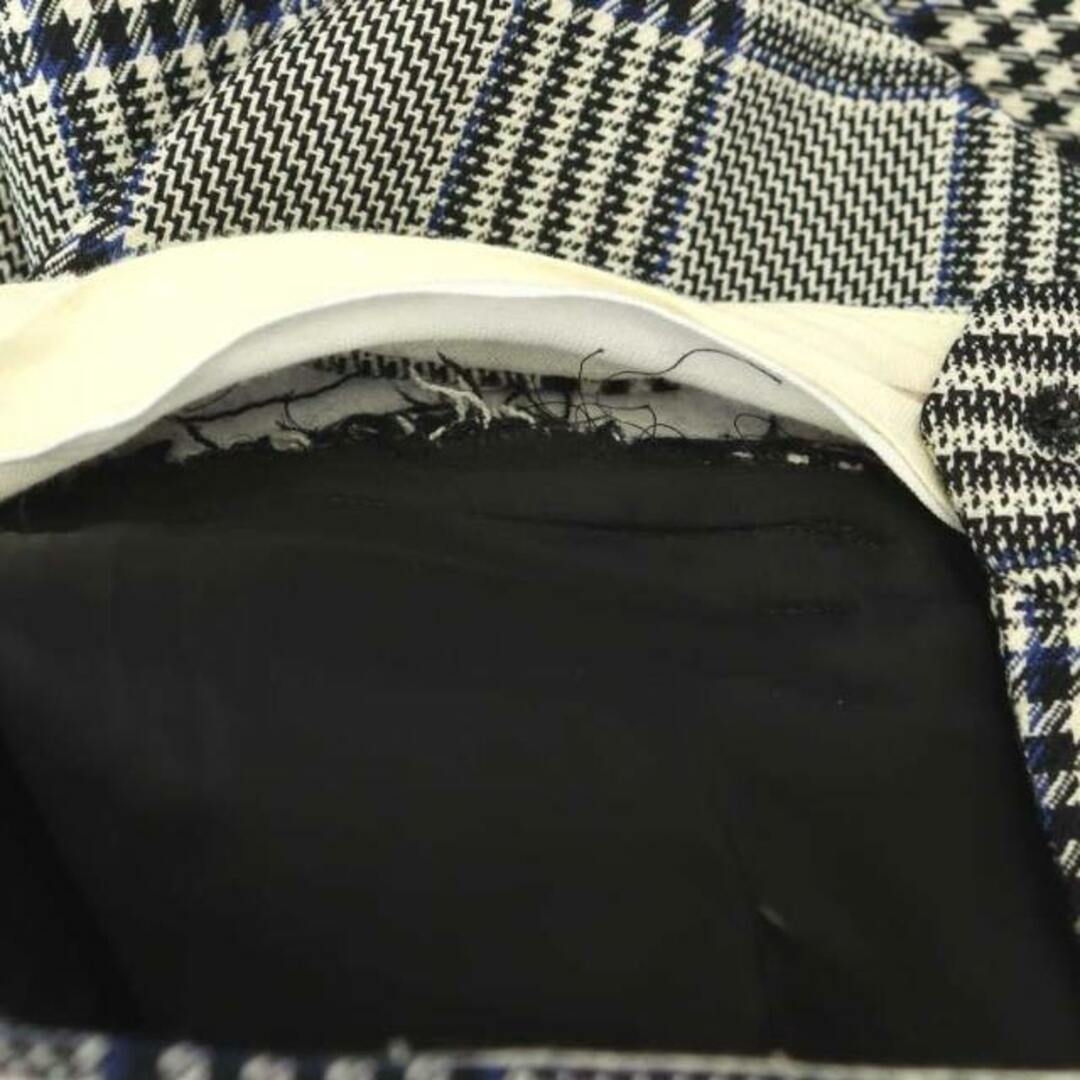 UNITED ARROWS(ユナイテッドアローズ)のユナイテッドアローズ チェックテーパードパンツ ウール 36 黒 白 紺 レディースのパンツ(その他)の商品写真