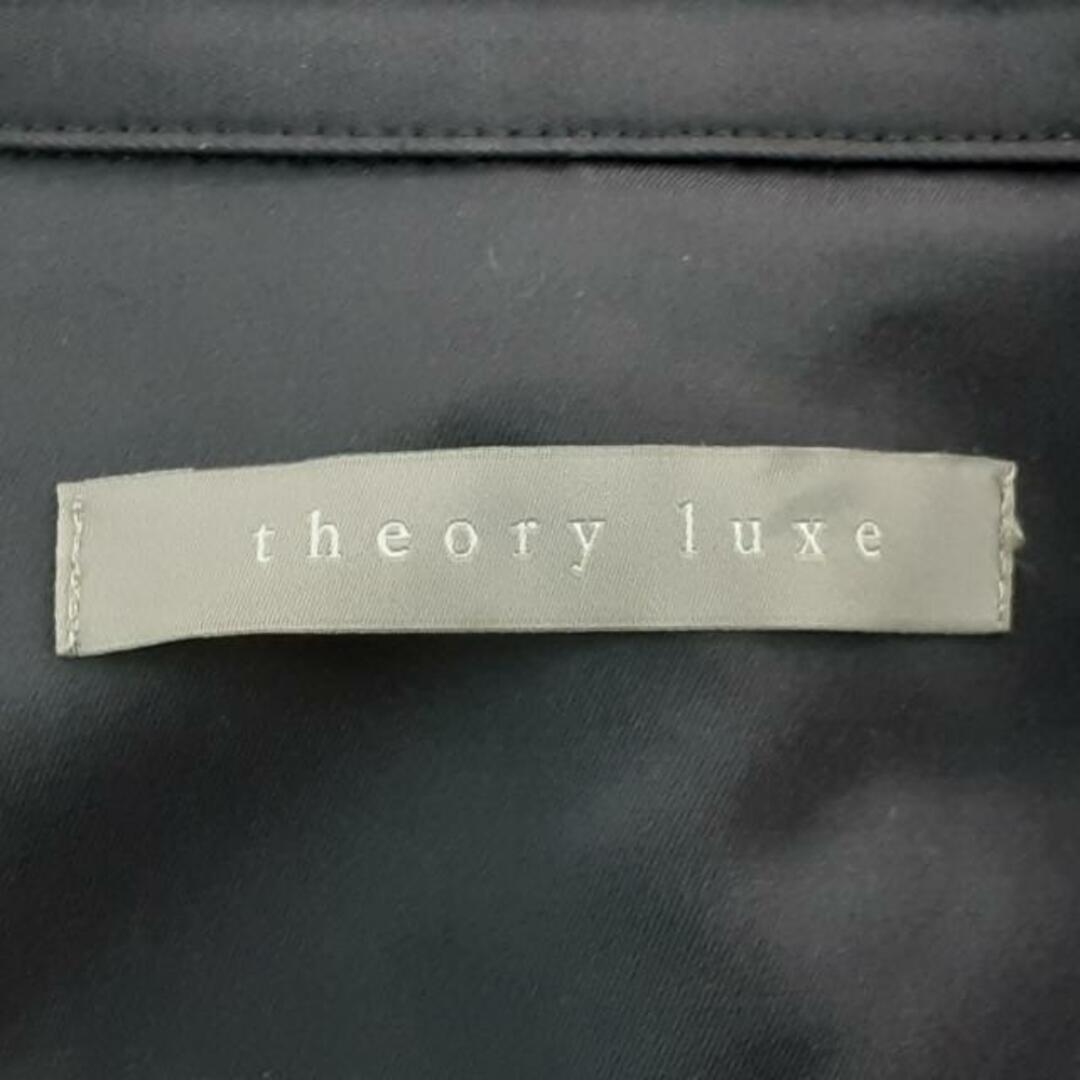 Theory luxe(セオリーリュクス)のtheory luxe(セオリーリュクス) トレンチコート サイズ40 M レディース美品  - ダークネイビー 長袖/春/秋 レディースのジャケット/アウター(トレンチコート)の商品写真