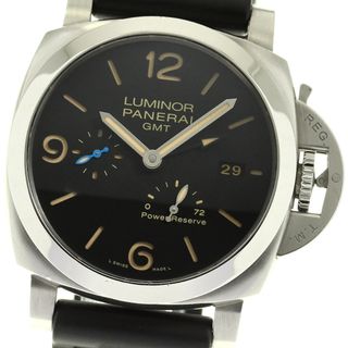 パネライ PANERAI PAM01321 ルミノール1950 3デイズ GMT 自動巻き メンズ 良品 箱・保証書付き_811144