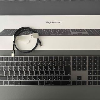 Apple Magic Keyboard JIS スペースグレー 付属品完備