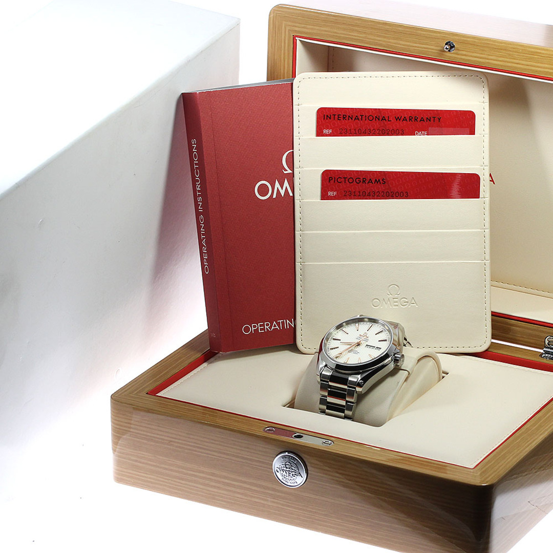 OMEGA(オメガ)のオメガ OMEGA 231.10.43.22.02.003 シーマスター アクアテラ コーアクシャル 自動巻き メンズ 美品 箱・保証書付き_813100 メンズの時計(腕時計(アナログ))の商品写真