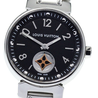 ルイヴィトン(LOUIS VUITTON)のルイ・ヴィトン LOUIS VUITTON Q8J11 タンブール ムーンスター クォーツ レディース 箱・保証書付き_814043(腕時計)
