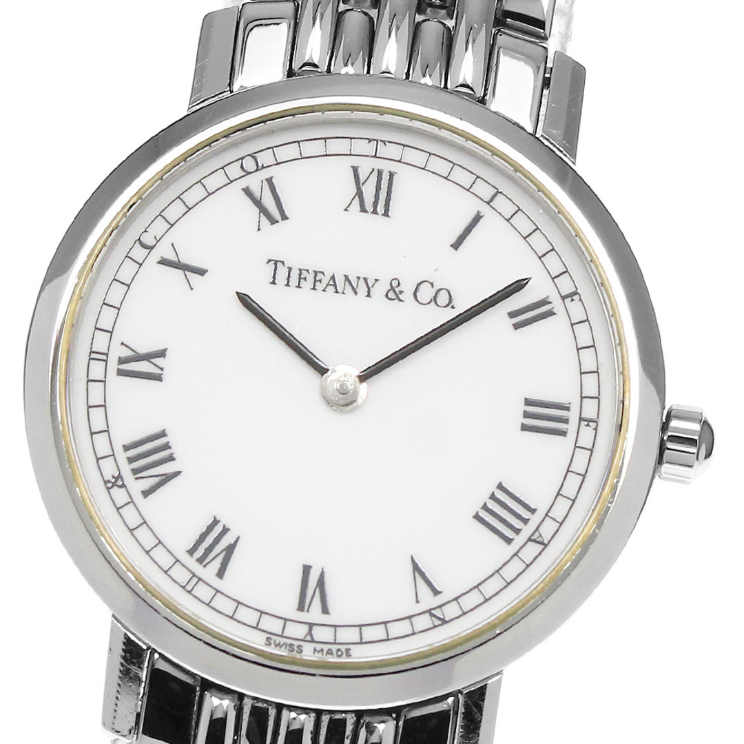 Tiffany & Co.(ティファニー)のティファニー TIFFANY&Co. L151 ローマンインデックス クォーツ レディース 箱・保証書付き_809403 レディースのファッション小物(腕時計)の商品写真