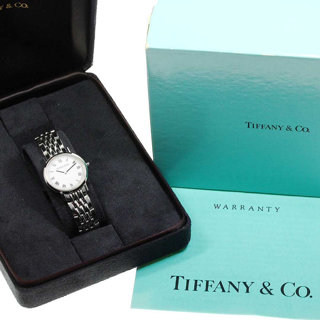 Tiffany & Co.(ティファニー)のティファニー TIFFANY&Co. L151 ローマンインデックス クォーツ レディース 箱・保証書付き_809403 レディースのファッション小物(腕時計)の商品写真