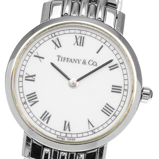 ティファニー(Tiffany & Co.)のティファニー TIFFANY&Co. L151 ローマンインデックス クォーツ レディース 箱・保証書付き_809403(腕時計)