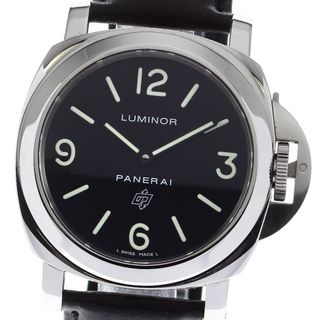 パネライ(PANERAI)のパネライ PANERAI PAM00000 ルミノール ベース ロゴ 手巻き メンズ 良品 内箱付き_802690(腕時計(アナログ))