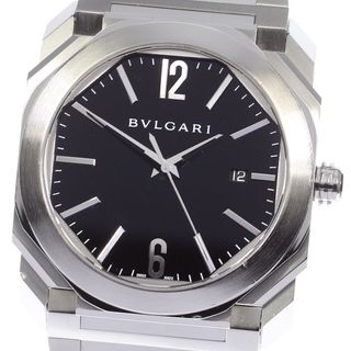 ブルガリ(BVLGARI)のブルガリ BVLGARI BGO41S オクト デイト 自動巻き メンズ 箱・保証書付き_813455(腕時計(アナログ))