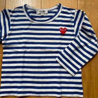 COMME des GARCONS - PLAY comme des garconsキッズロングTシャツ