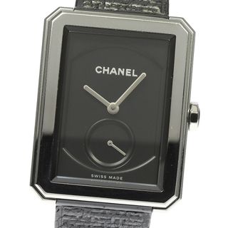 シャネル(CHANEL)のシャネル CHANEL H5201 ボーイフレンド ツイード スモールセコンド 手巻き メンズ _812152(腕時計(アナログ))