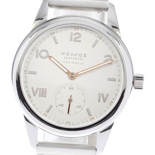 ノモス NOMOS CL130011W2CPM クラブ キャンパス ネオマティック スモールセコンド 自動巻き メンズ 箱・保証書付き_806202(腕時計(アナログ))