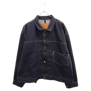 リーバイス(Levi's)のLevi's リーバイス ×BEAMS SUPER WIDE V2 TYPE I TRUCKER RINSE デニムトラッカージャケット デニムジャケット Gジャン(Gジャン/デニムジャケット)