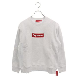 シュプリーム(Supreme)のSUPREME シュプリーム 18AW Box Logo Crewneck ボックスロゴ クルーネック スウェットトレーナー グレー(スウェット)