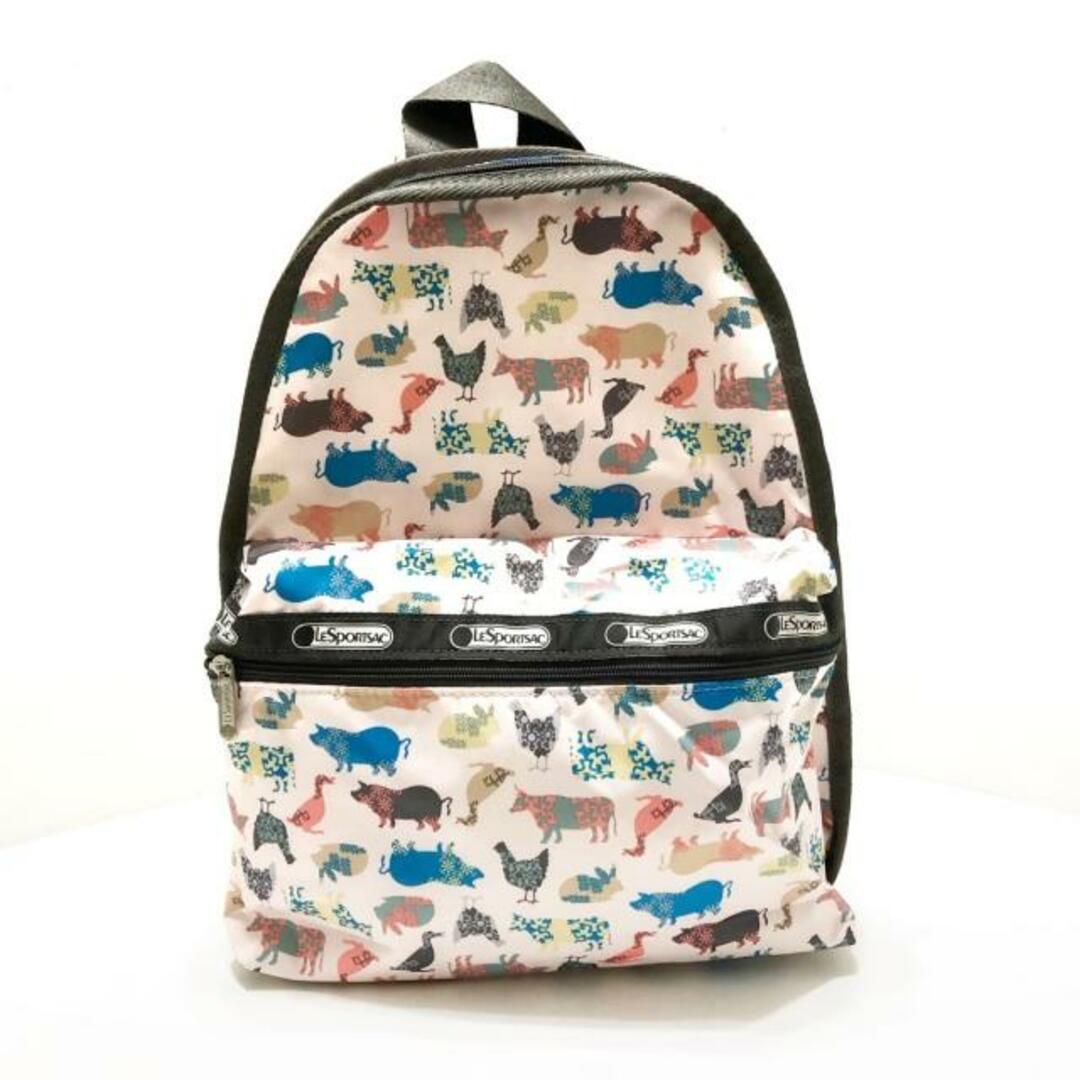 LeSportsac(レスポートサック)のLESPORTSAC(レスポートサック) リュックサック マルチ 動物柄 化学繊維 レディースのバッグ(リュック/バックパック)の商品写真