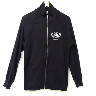 ジースター(G-STAR RAW)のG-STAR RAW(ジースターロゥ) ジャージ サイズM メンズ - 黒×白 長袖(ジャージ)