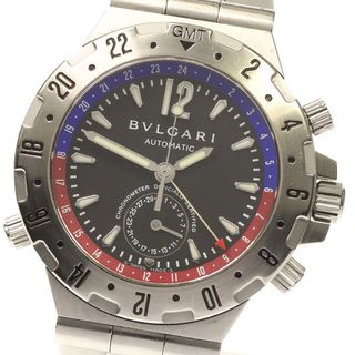 ブルガリ(BVLGARI)の訳あり ブルガリ BVLGARI GMT40S ディアゴノ GMT 自動巻き メンズ _782174(腕時計(アナログ))