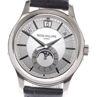 パテックフィリップ(PATEK PHILIPPE)のパテックフィリップ PATEK PHILIPPE 5205G-001 コンプリケーション アニュアルカレンダー K18WG 自動巻き 箱・保証書・メーカーOH済_793670(腕時計(アナログ))