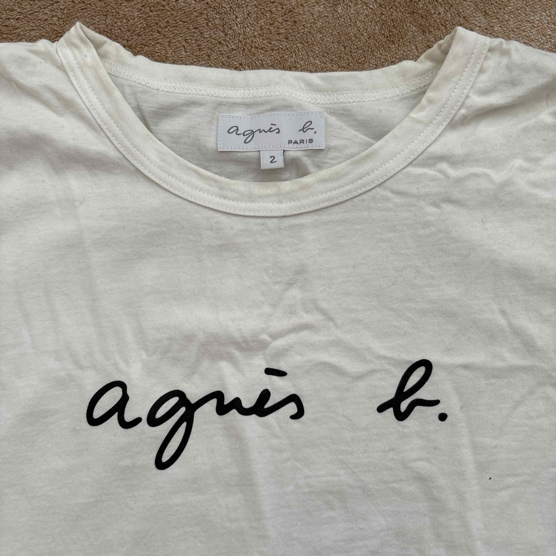 agnes b.(アニエスベー)の売り尽くしたい 値下げします アニエスベー　agnes b 2 新品未使用 レディースのトップス(Tシャツ(半袖/袖なし))の商品写真