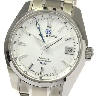 セイコー(SEIKO)のセイコー SEIKO SBGJ255/9S86-00R0 グランドセイコー メカニカル ハイビート36000 GMT 限定1200本 自動巻き 良品 箱・保証書付_814368(腕時計(アナログ))