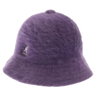 カンゴール(KANGOL)のKANGOL カンゴール アンゴラ混 ファー バケットハット 帽子 パープル K3017ST(ハット)