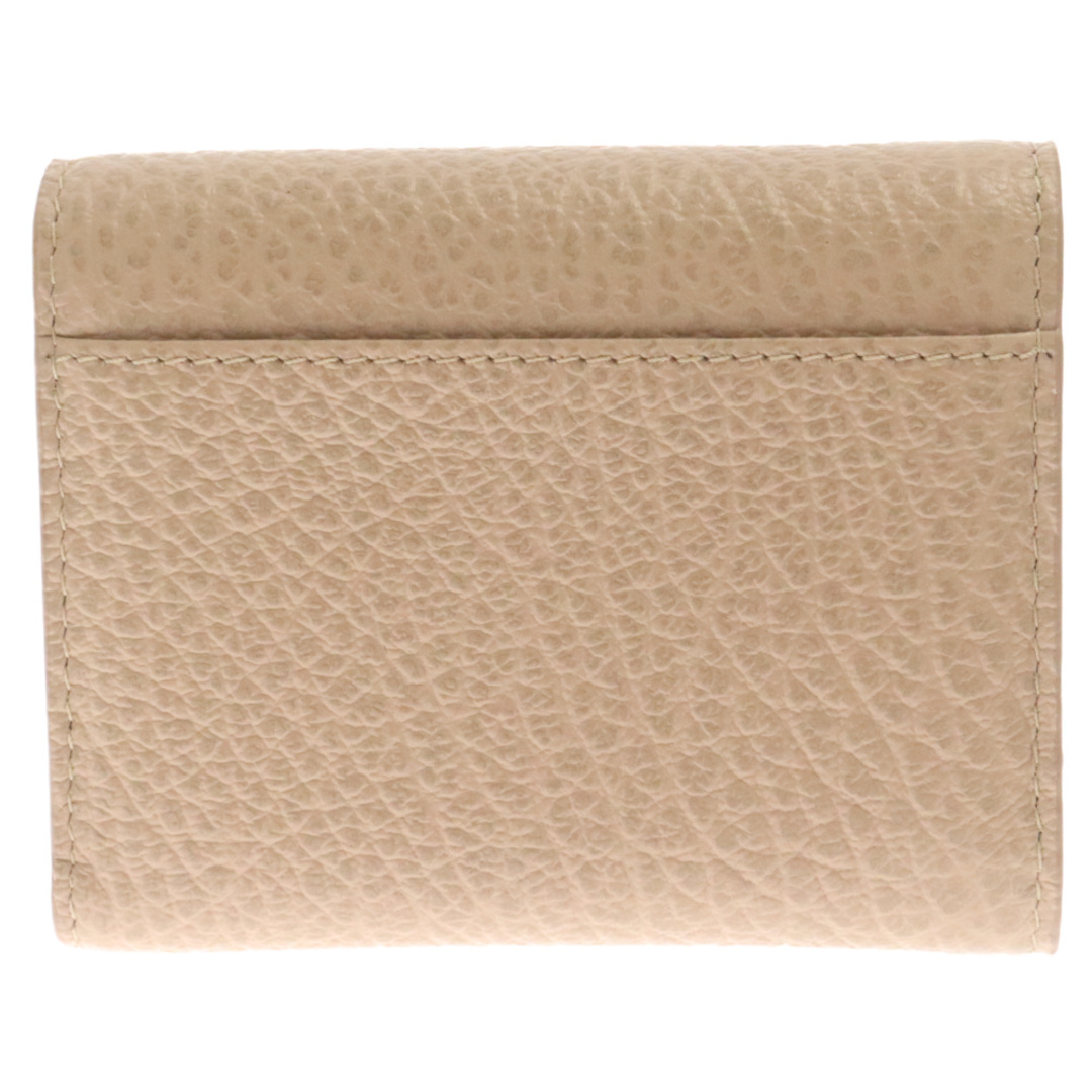 Maison Martin Margiela(マルタンマルジェラ)のMaison Margiela メゾンマルジェラ 22AW ZIP COMPACT TRI FOLD WALLET 4ステッチ コンパクトウォレット 三つ折り財布 ベージュ SA3UI0010 メンズのファッション小物(折り財布)の商品写真