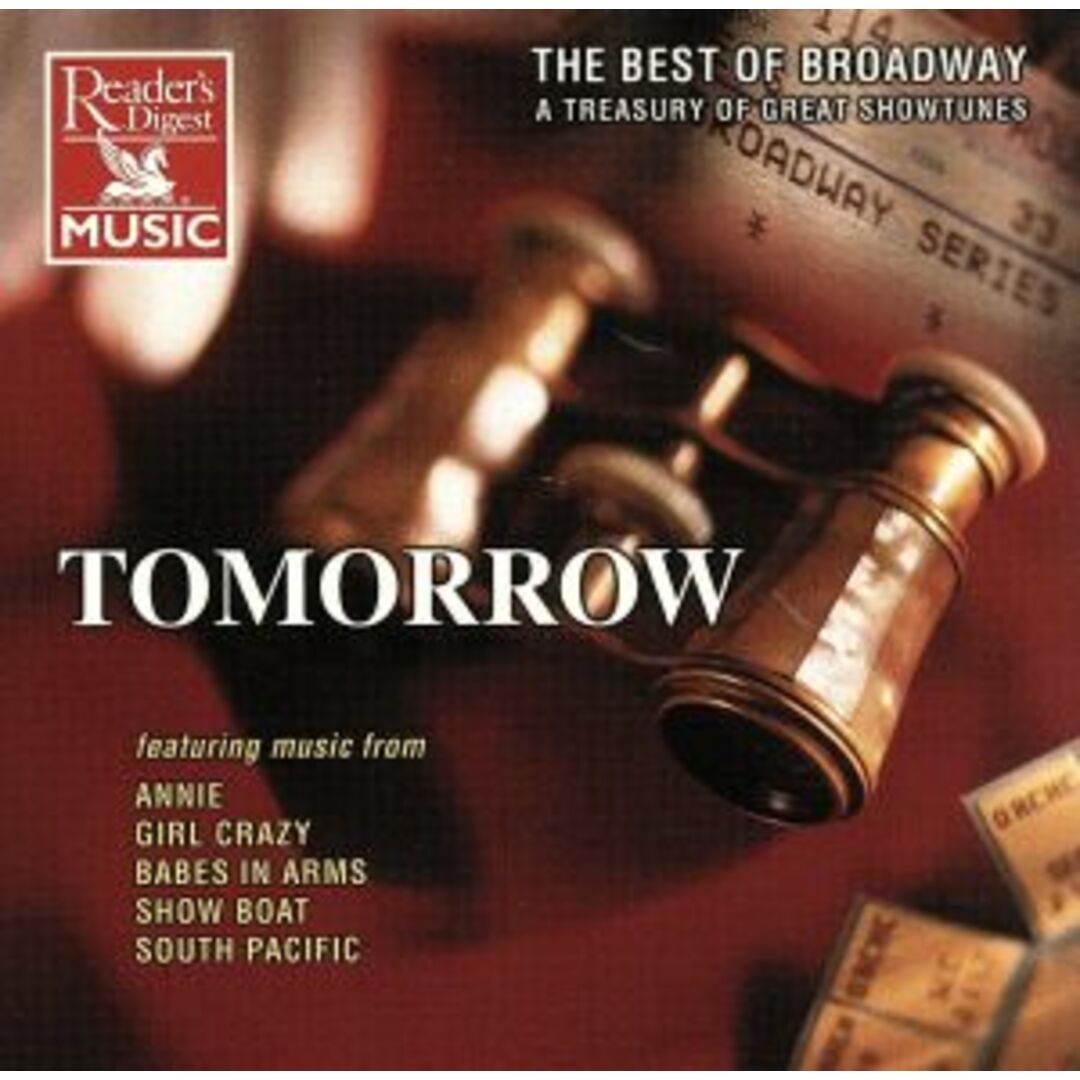 【輸入盤】Ｂ．Ｏ．　Ｂｒｏａｄｗａｙ：　Ｔｏｍｏｒｒｏｗ エンタメ/ホビーのCD(映画音楽)の商品写真