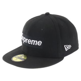 シュプリーム(Supreme)のSUPREME シュプリーム 21AW×New Era No Comp Box Logo Cap×ニューエラ ボックスロゴ ベースキャップ ブラック(キャップ)