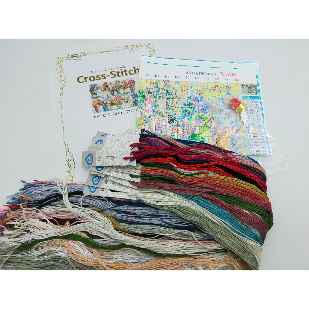 クロスステッチ刺繍キット NO.474 ハンドメイドの素材/材料(型紙/パターン)の商品写真