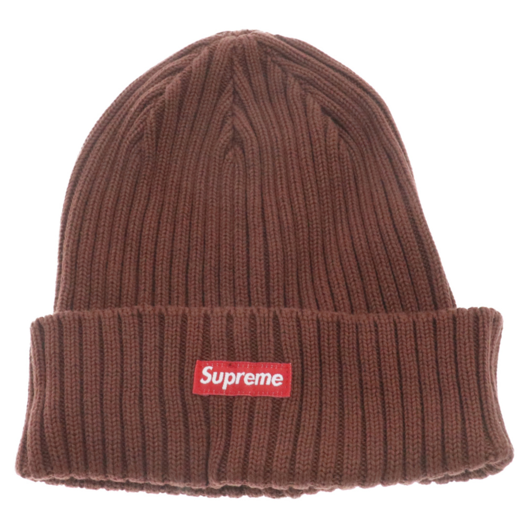 Supreme(シュプリーム)のSUPREME シュプリーム 22SS Overdyed Beanie オーバーダイ スモールボックスロゴ ビーニー ニットキャップ 帽子 ブラウン メンズの帽子(ニット帽/ビーニー)の商品写真