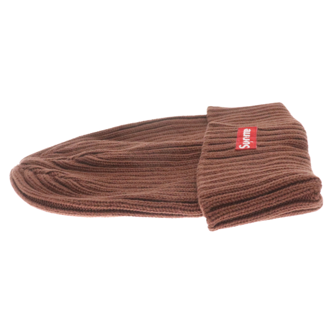 Supreme(シュプリーム)のSUPREME シュプリーム 22SS Overdyed Beanie オーバーダイ スモールボックスロゴ ビーニー ニットキャップ 帽子 ブラウン メンズの帽子(ニット帽/ビーニー)の商品写真