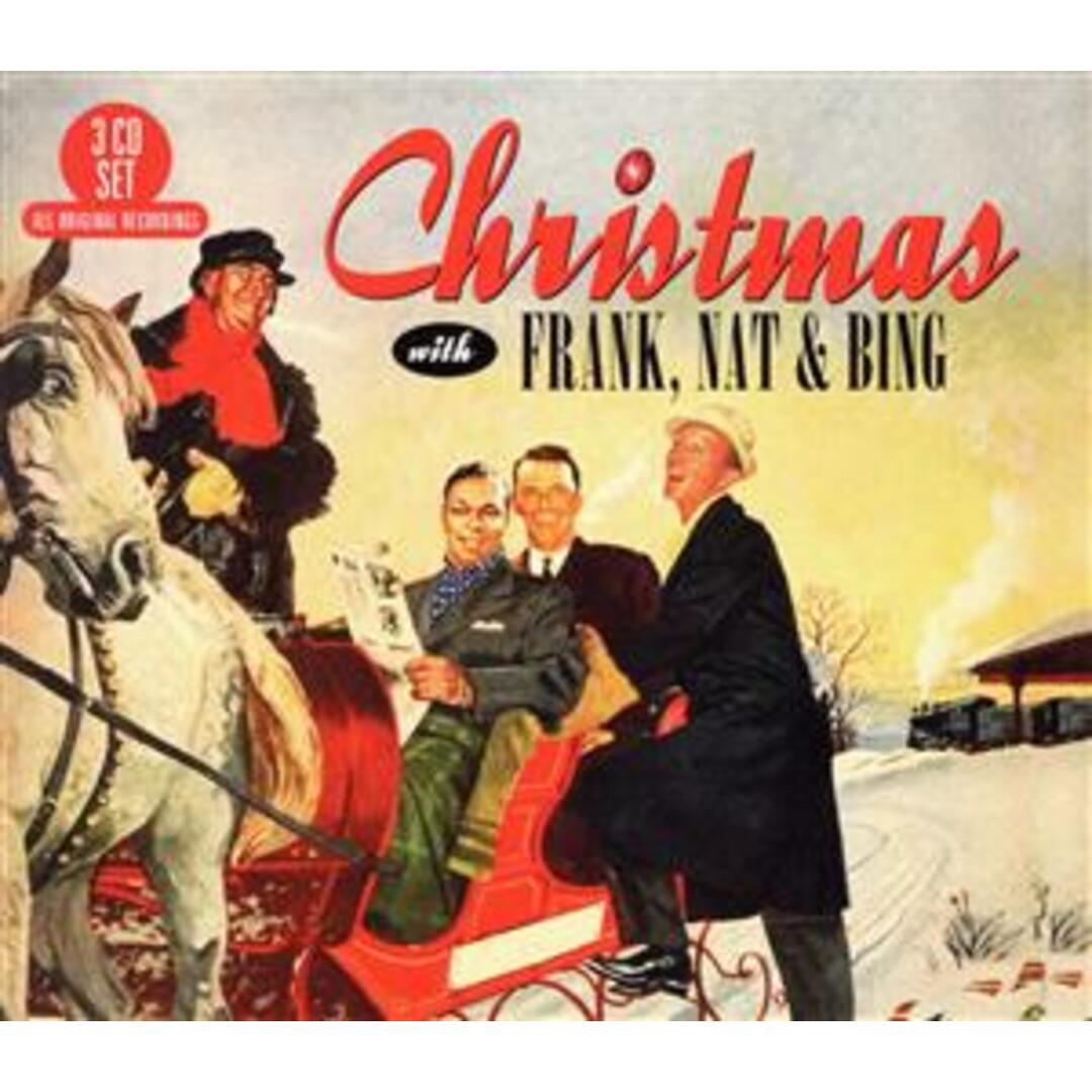 【輸入盤】Ｃｈｒｉｓｔｍａｓ　Ｗｉｔｈ　Ｆｒａｎｋ，Ｎａｔ　＆　Ｂｉｎｇ エンタメ/ホビーのCD(ポップス/ロック(洋楽))の商品写真