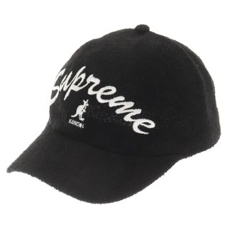 シュプリーム(Supreme)のSUPREME シュプリーム 21SS×KANGOL Bermuda Spacecap カンゴール ロゴ刺繍 パイル地 バミューダ スペース キャップ 帽子 ブラック H136SS21(キャップ)